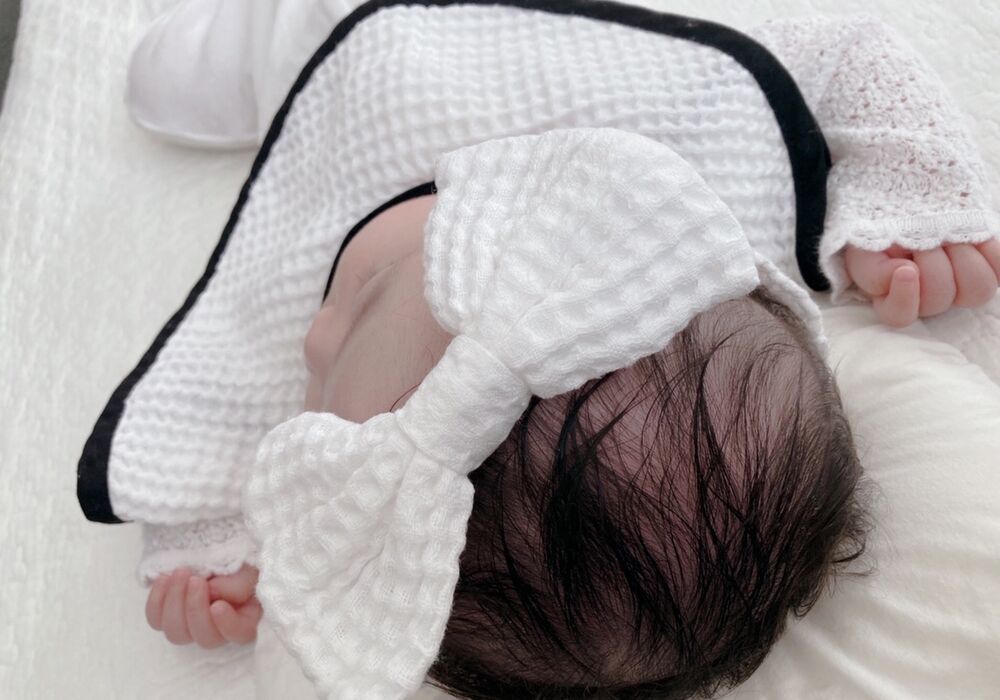 赤ちゃんとスタイ
