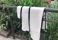 リネンワッフルタオルテラス